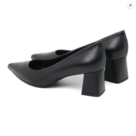 NEW AGL Tracy block heel pumps leather classic - Picture 3 of 8